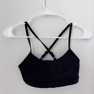 ALO Yoga Black Airlift Intrigue Bra